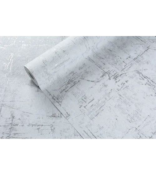 Carrera Wallpaper Collection – Modern Stone Texture for Elegant Interiors | Art Vision Decor DHS-1597-02 Gray