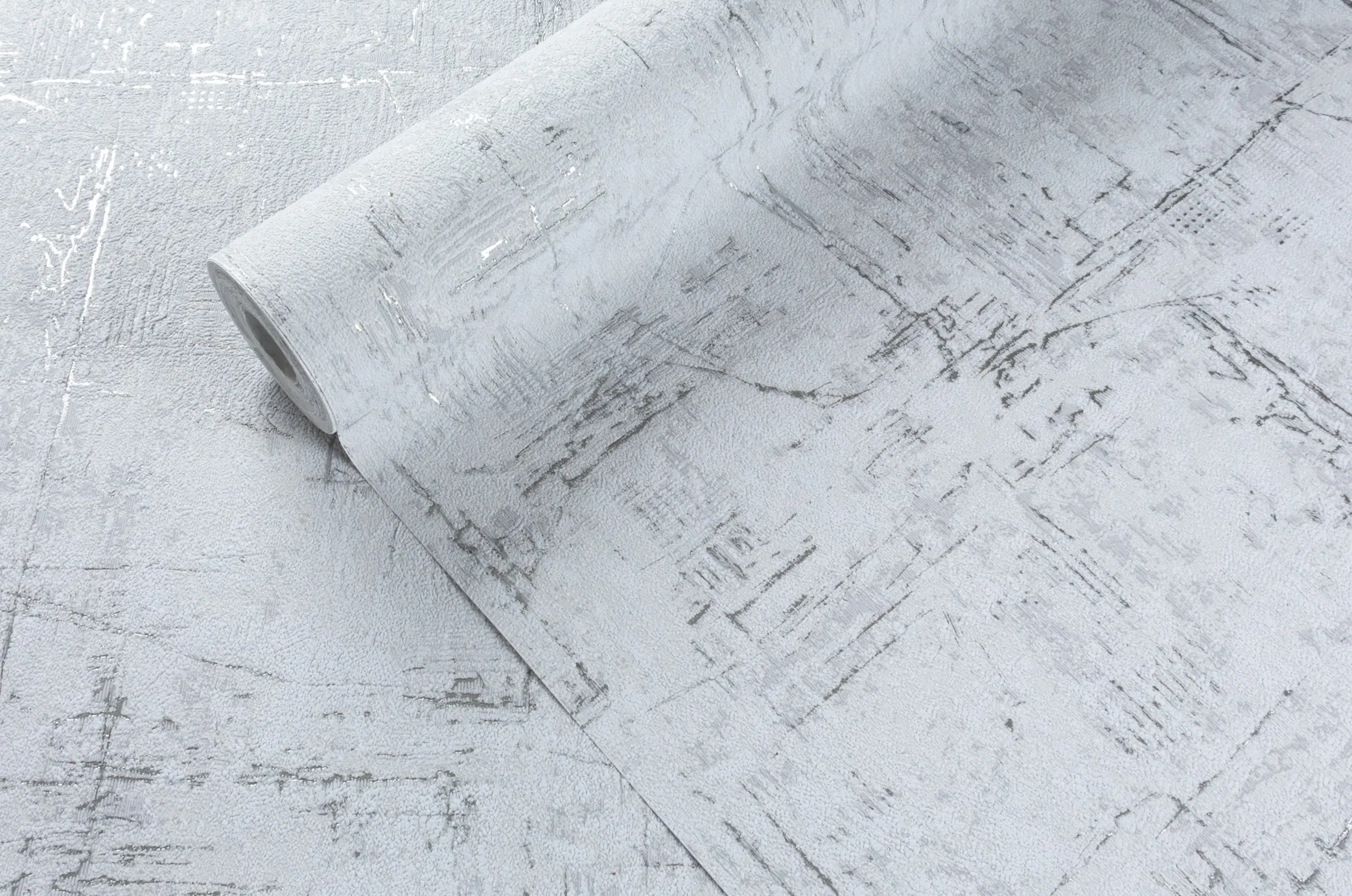 Carrera Wallpaper Collection – Modern Stone Texture for Elegant Interiors | Art Vision Decor DHS-1597-02 Gray