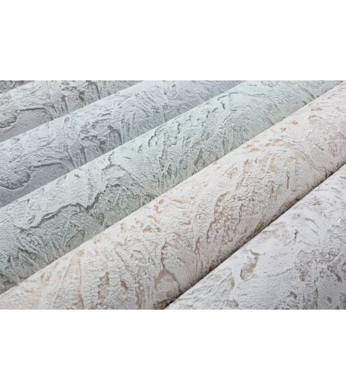 Vinyl Foam wallpaper on non-woven base Vinil ESFERO DHS-1596-02 Beige