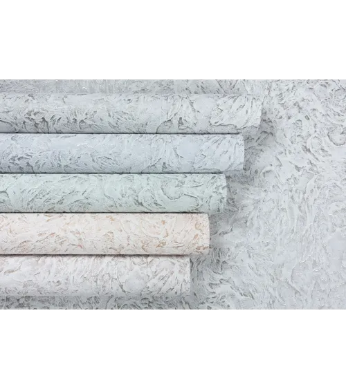 Vinyl Foam wallpaper on non-woven base Vinil ESFERO DHS-1596-02 Beige