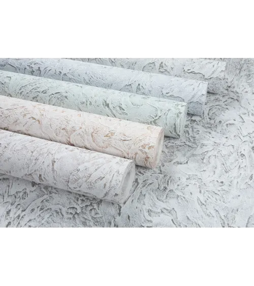 Vinyl Foam wallpaper on non-woven base Vinil ESFERO DHS-1596-02 Beige