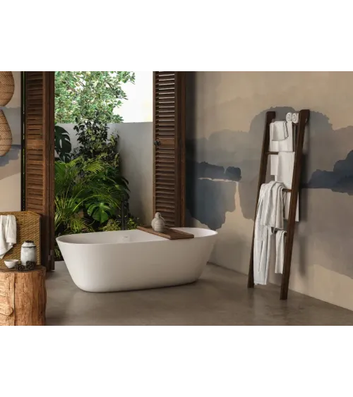 Monte Soprano Custom Seamless Wallpaper – Zen-Inspired Elegance for Serene Interiors
