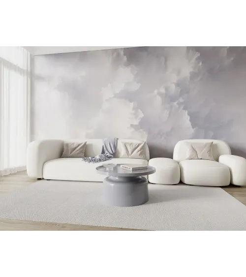 Silken Bloom – Elegant Seamless Wallpaper with Airy Floral Texture | Art Vision Decor