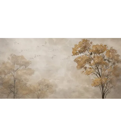 Ripensamento – Elegant Seamless Tree Landscape Wallpaper | Art Vision Decor