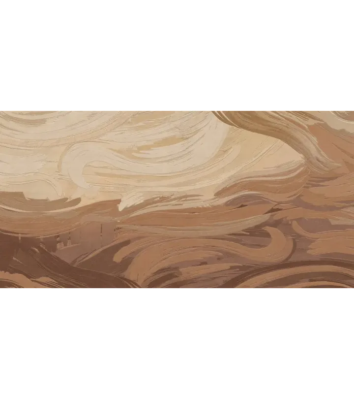 Santa Fe Seamless Wallpaper | Luxury Earth-Tone Wall Design by Art Vision Decor