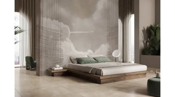 Tomas Edison Seamless Wallpaper | Luxury Earth-Tone Wall Design by Art Vision Decor