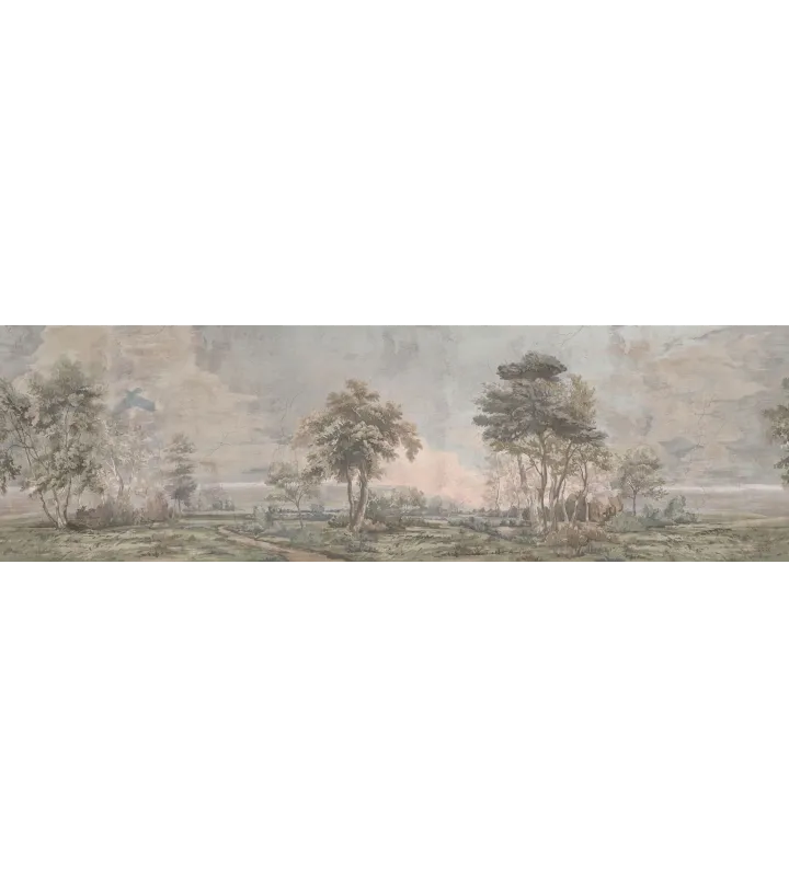 Forest Sounds Seamless Wallpaper | Luxury Earth-Tone Wall Design by Art Vision Decor