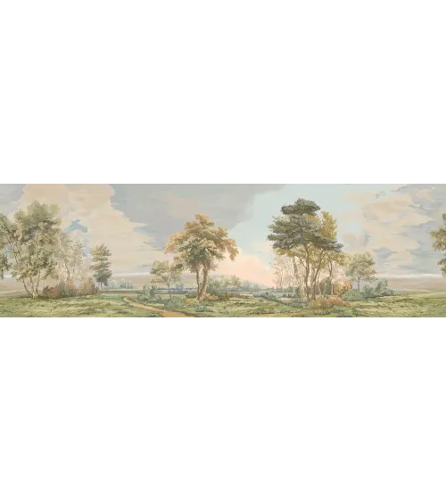 Forest Sounds Seamless Wallpaper | Luxury Earth-Tone Wall Design by Art Vision Decor