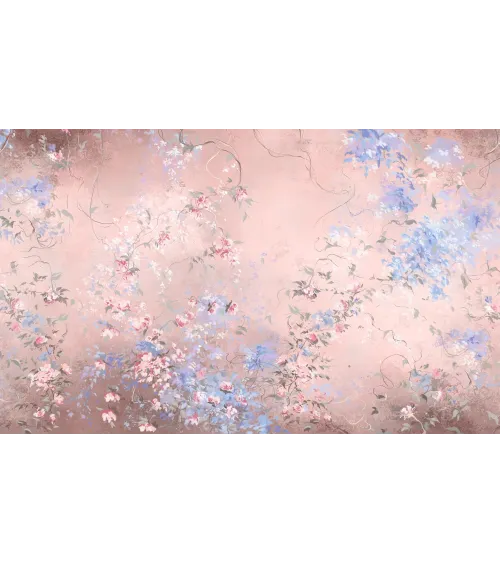 Pastel Petals – Elegant Floral Wallpaper in Soft Pastel Shades | Art Vision Decor