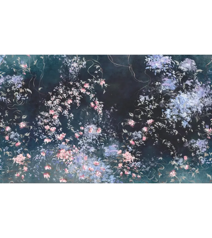 Pastel Petals – Elegant Floral Wallpaper in Soft Pastel Shades | Art Vision Decor