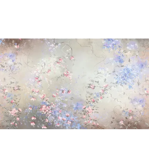 Pastel Petals – Elegant Floral Wallpaper in Soft Pastel Shades | Art Vision Decor