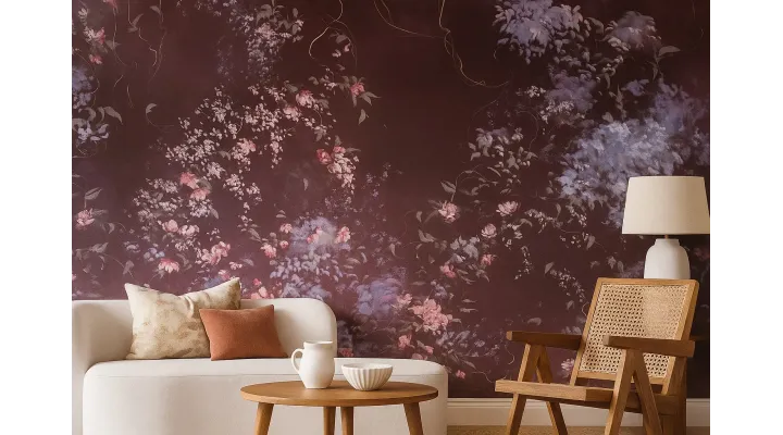 Pastel Petals – Elegant Floral Wallpaper in Soft Pastel Shades | Art Vision Decor