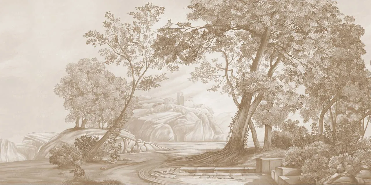 Trieste Luxury Wallpaper Mural in Richmond Hill | Custom Wall Art Canada