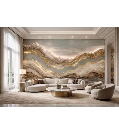 Trieste Luxury Wallpaper Mural in Richmond Hill | Custom Wall Art Canada