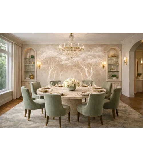 Vellora Luxury Wall Mural | Elegant Designer Wallpaper for Modern Interiors