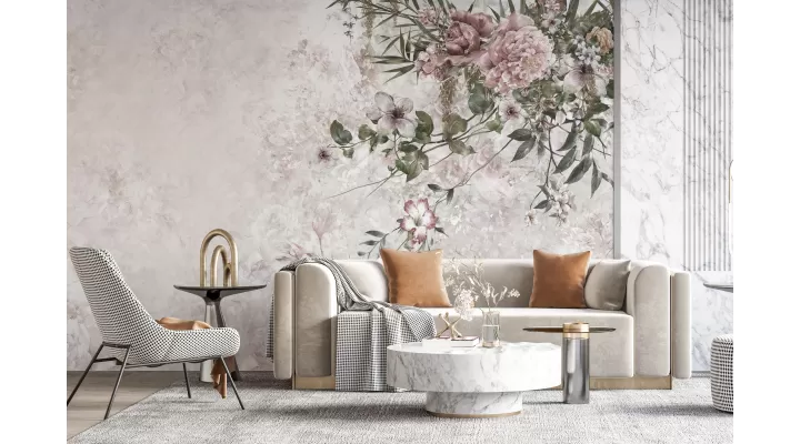Wall Mural "Floral chic" buy with delivery