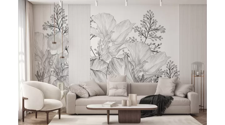 Wall Mural "Meadow herbs" buy with delivery