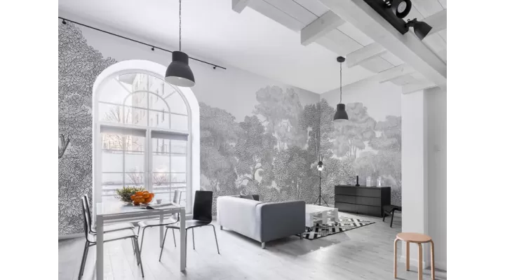 Wall Mural "Trees of graphics" buy with delivery