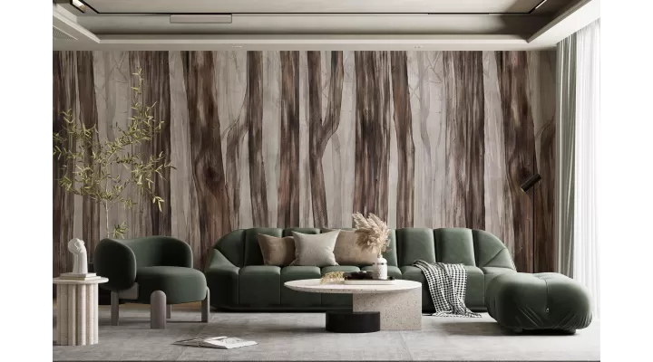 Wall Mural "Sleepy forest" buy with delivery
