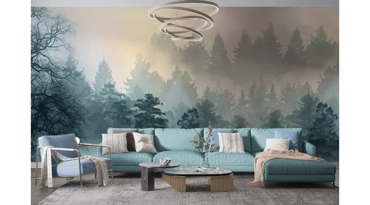 Wall Mural "Mystical forest" buy with delivery
