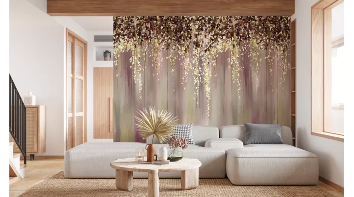 Wall Mural "Golden rain"