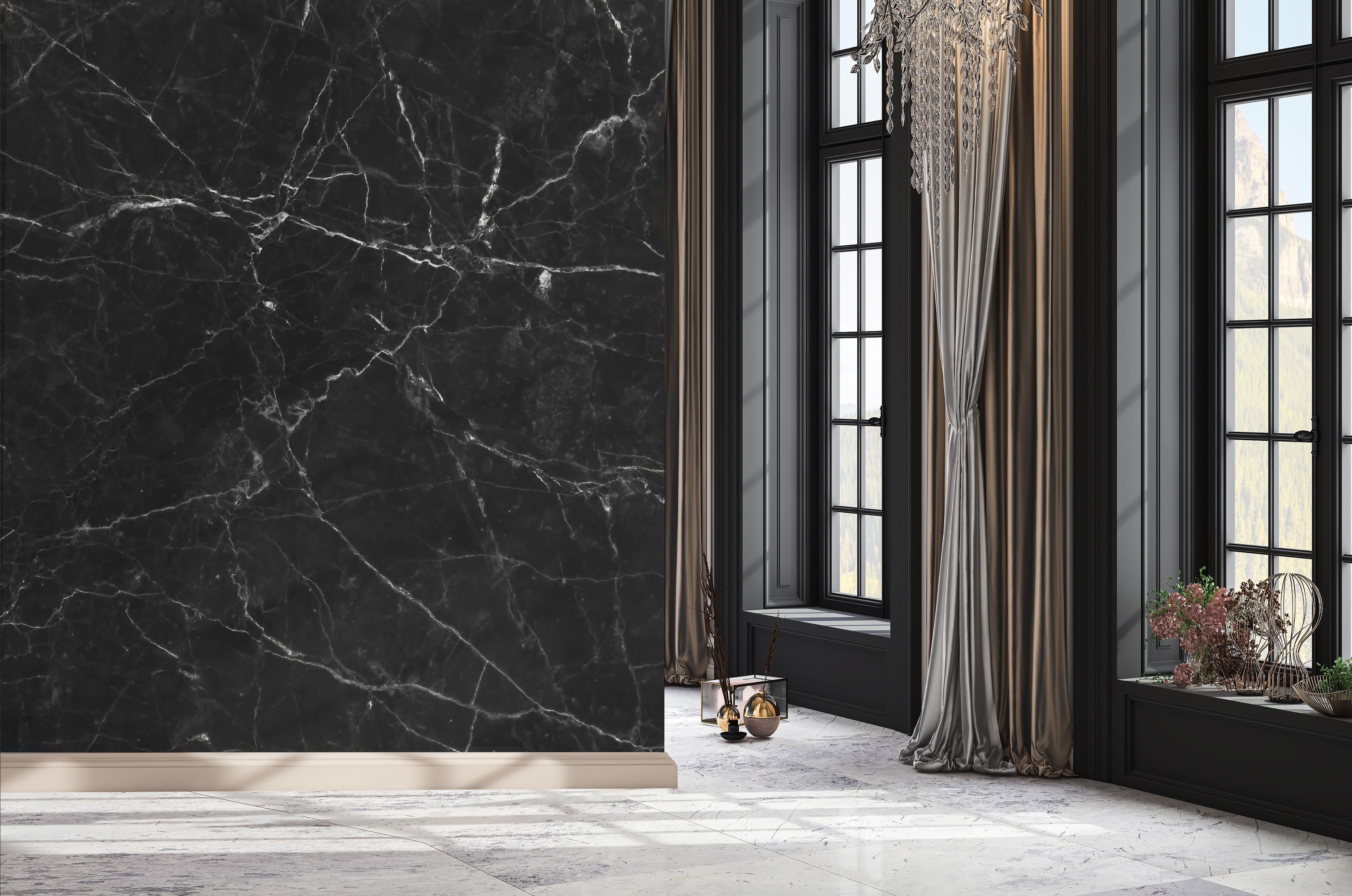 Classic marble black