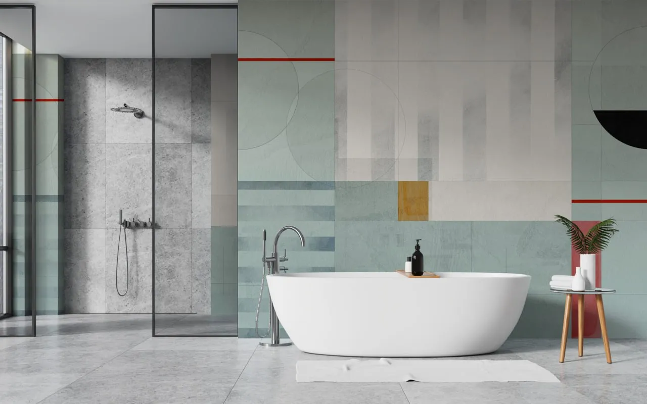 Lima Commercial Wallpaper – Abstract Art for Modern Interiors