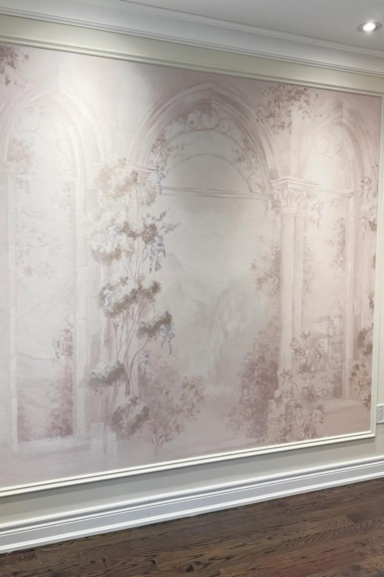 Seraphic Vista Mural - Timeless Elegance for Your Walls