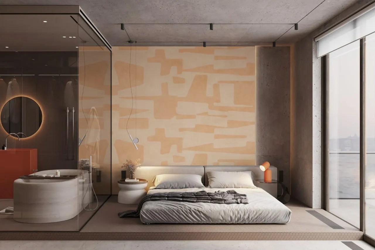 Toulouse – Modern Abstract Wallpaper | Luxury Wall Decor