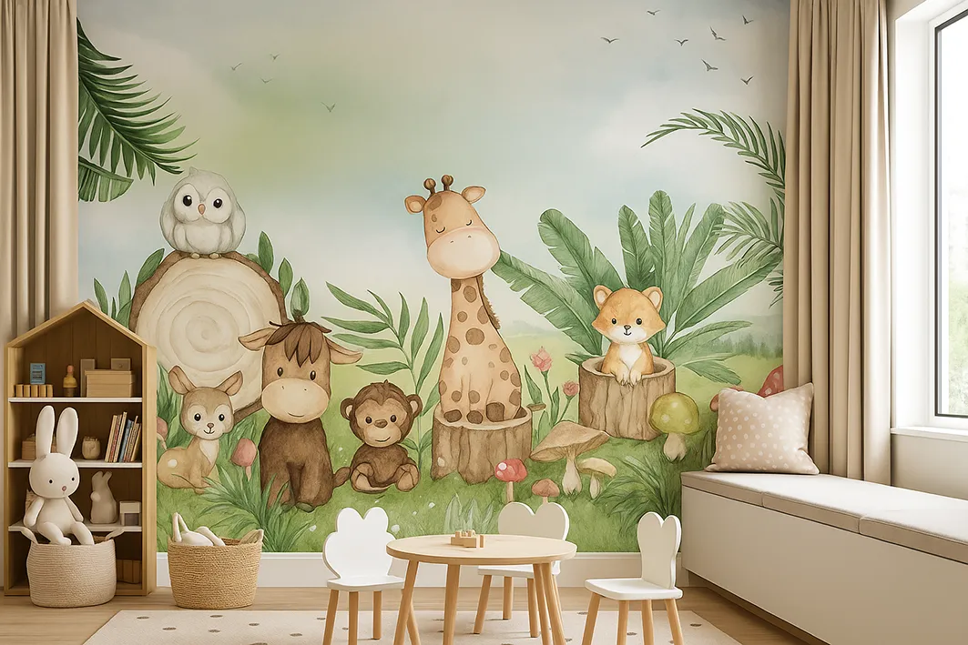 Whimsical Safari Symphony