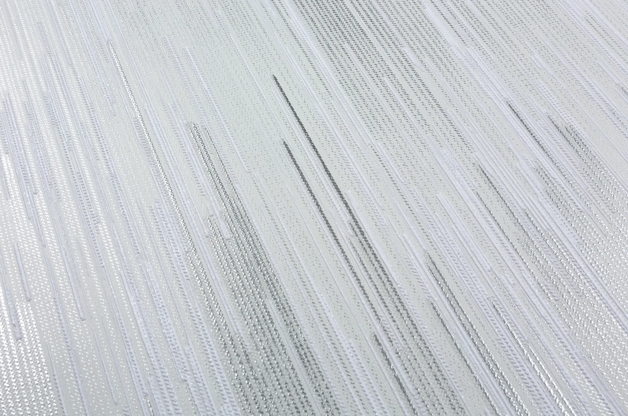 Vinyl Foam wallpaper on non-woven base Vinil RAIN DHS-1587-02 white gray