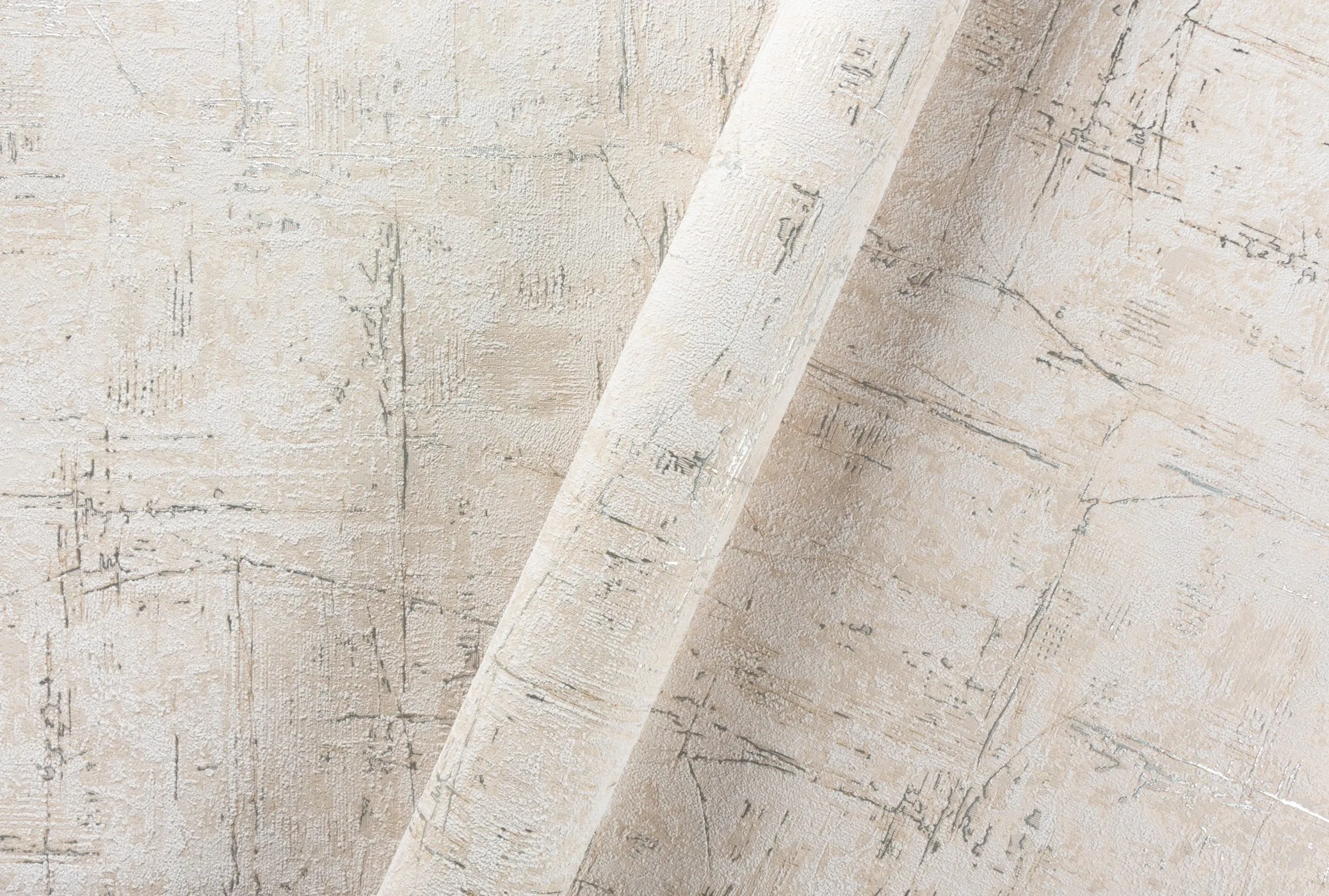 Carrera Wallpaper Collection – Modern Stone Texture for Elegant Interiors | Art Vision Decor DHS-1597-03 Brown
