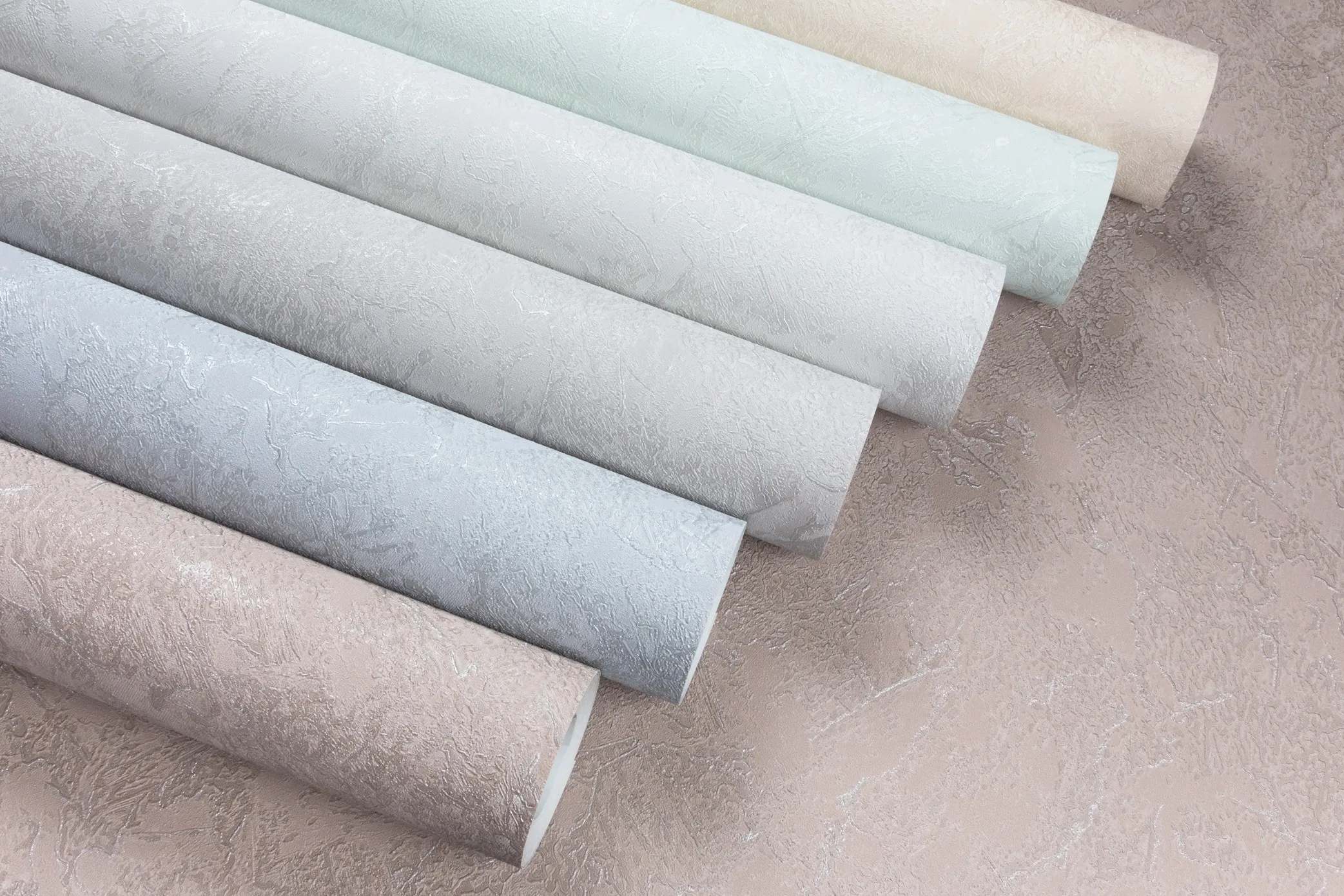 Almaz Wallpaper Collection – Soft Mineral Texture with Elegant Sheen | Art Vision Decor SHT-1662-01 Light Beige