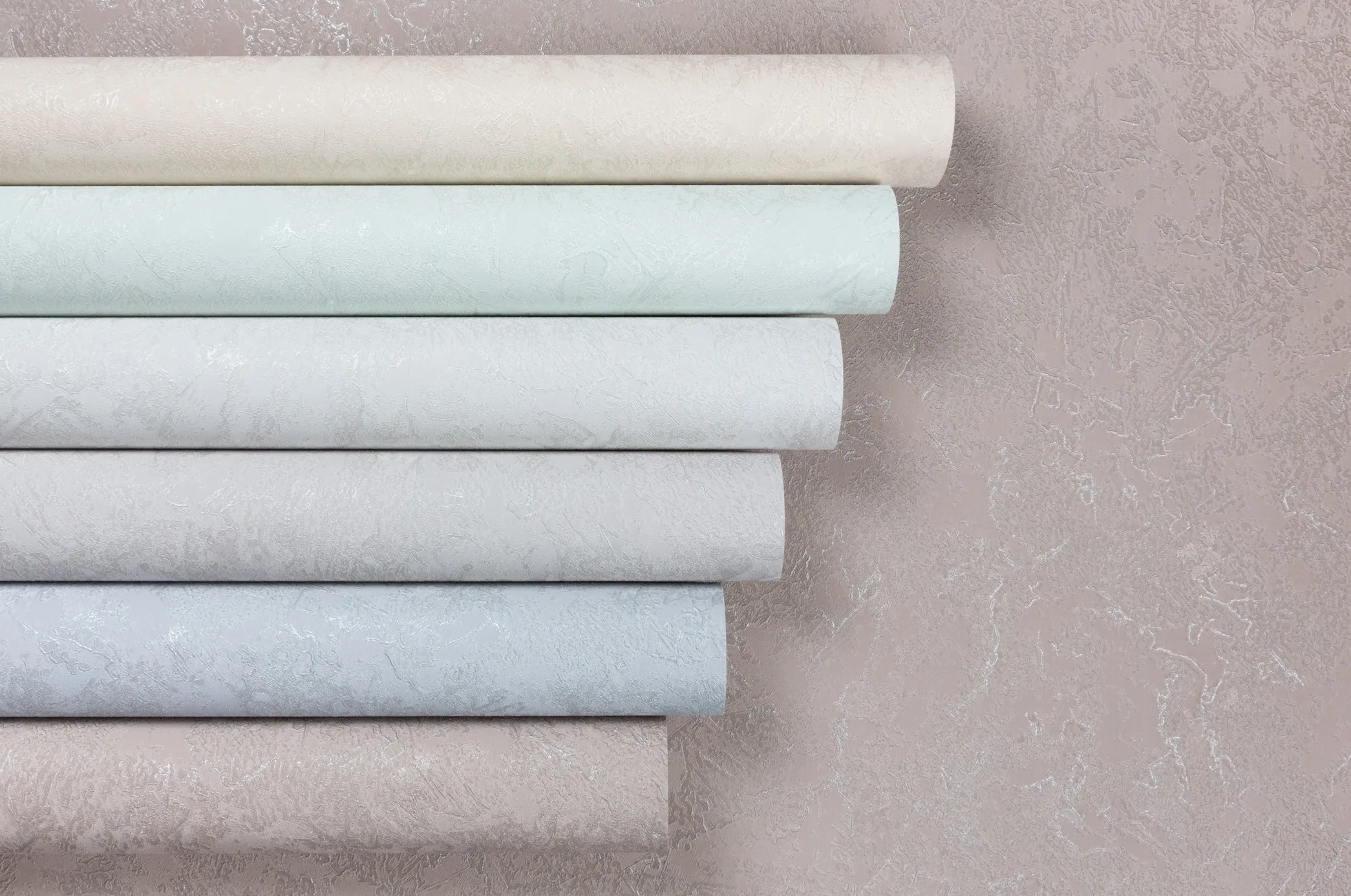 Almaz Wallpaper Collection – Soft Mineral Texture with Elegant Sheen | Art Vision Decor SHT-1662-03 Light Gray