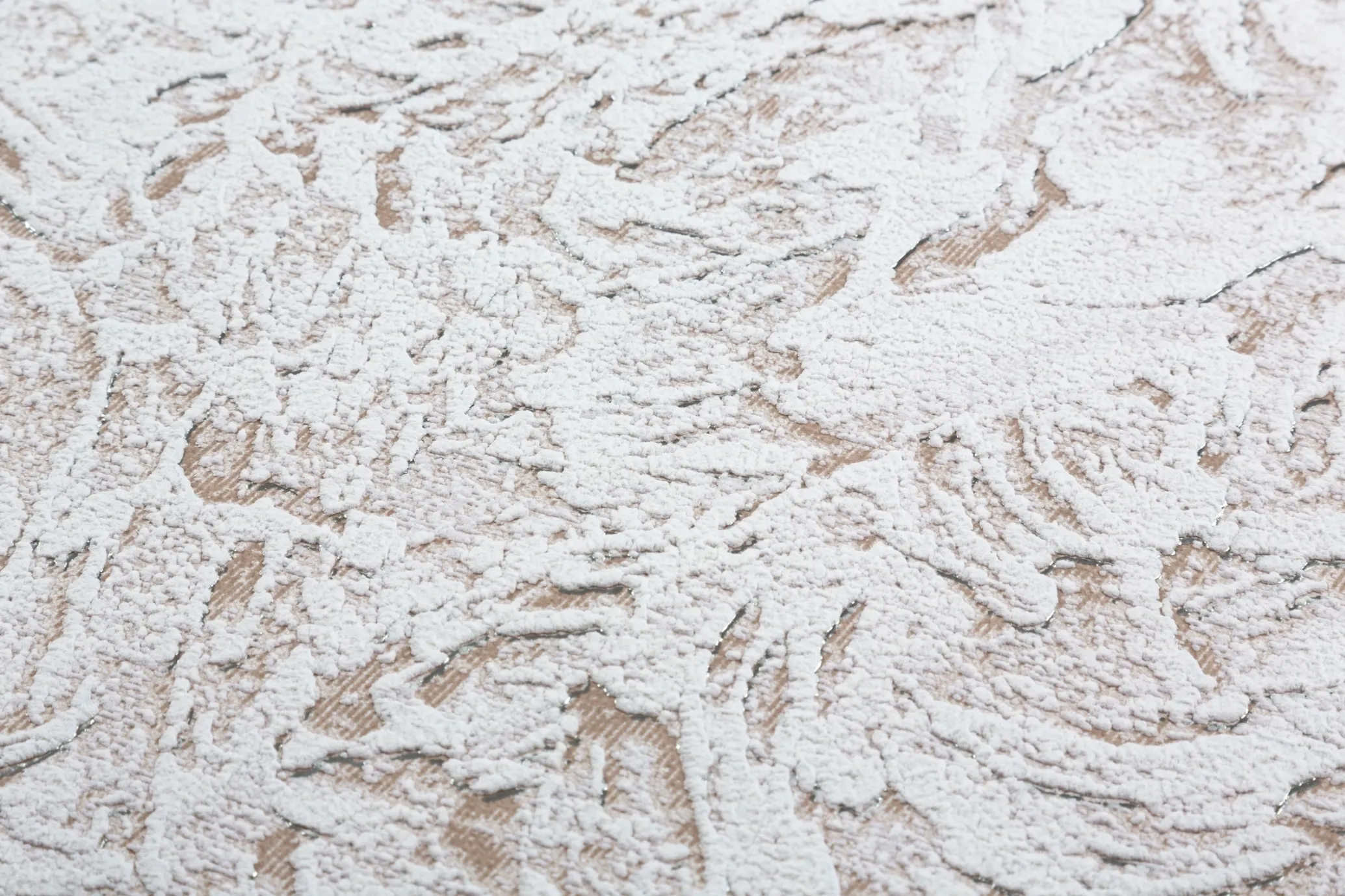 Vinyl Foam wallpaper on non-woven base Vinil ESFERO DHS-1596-05 Gold Sandy