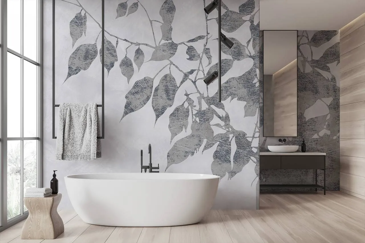 Velvet Season Seamless Wallpaper | Luxury Earth-Tone Wall Design by Art Vision Decor