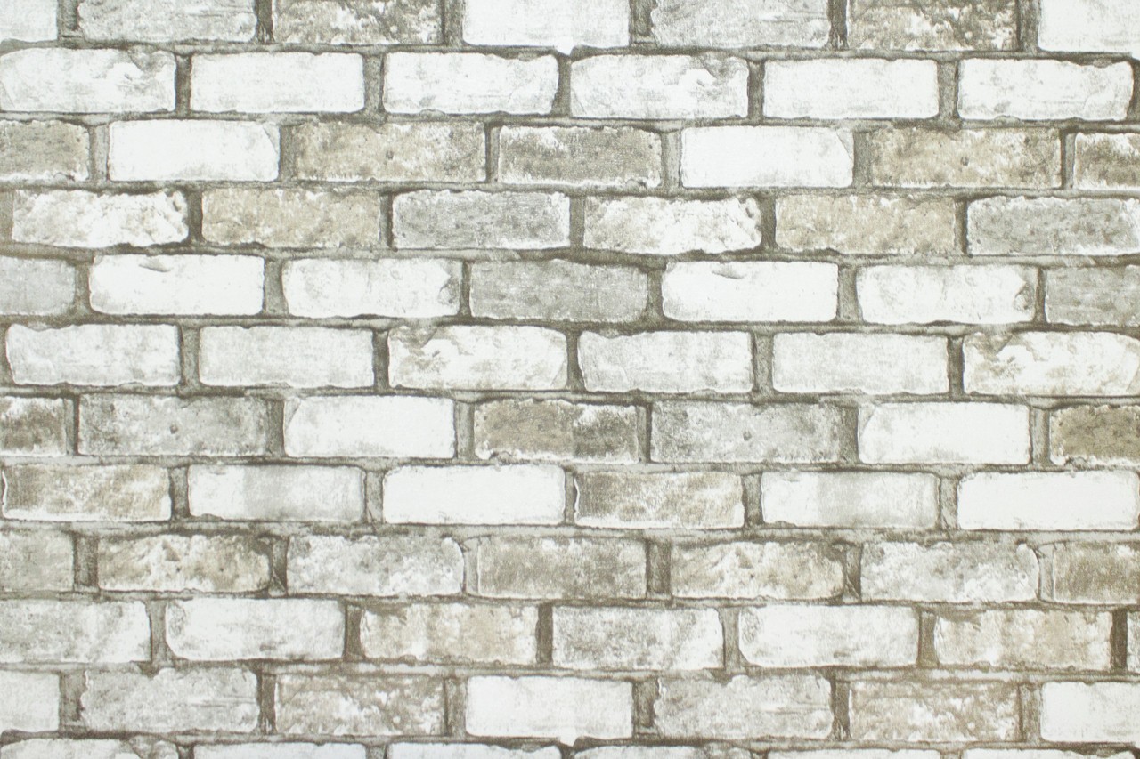 Hot Embossed wallpaper on Non-Woven Base Vinil Brick SHT 5-1358 Beige-Brown 10,05 x 1,06 m