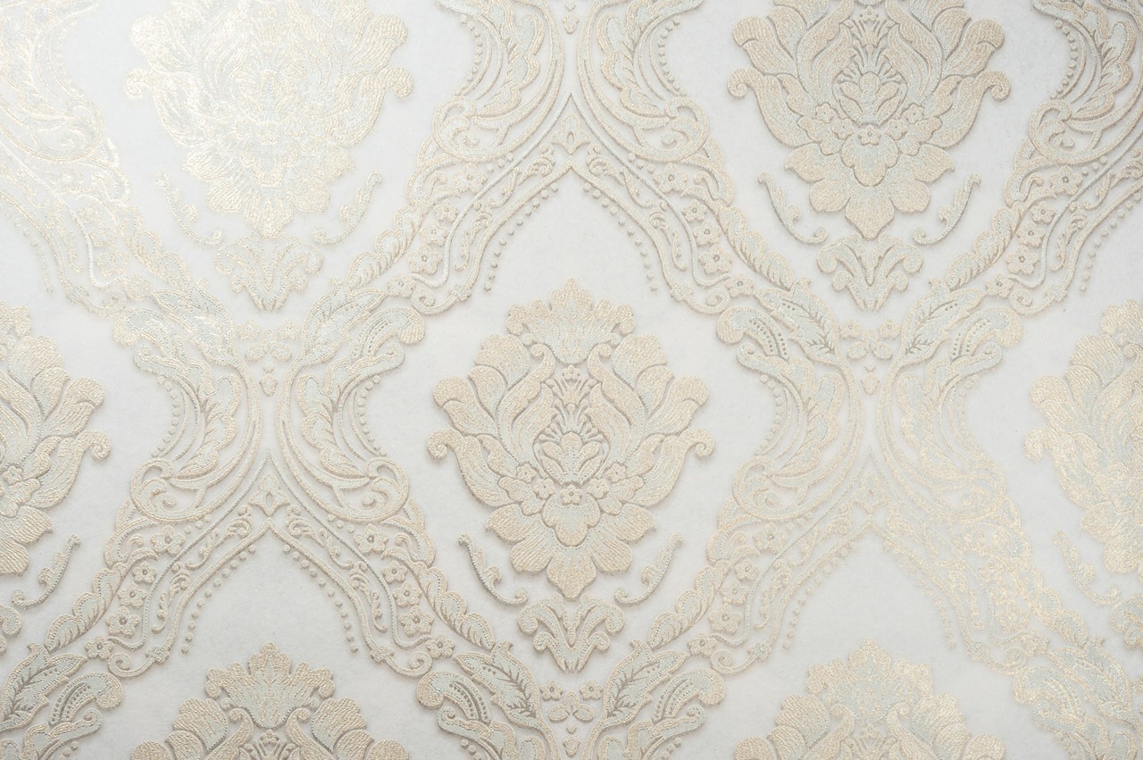 Vinyl Foam wallpaper on non-woven base Vinil CHARLOTTE DHV-1196/5 Light Gold Silver 10,05 x
