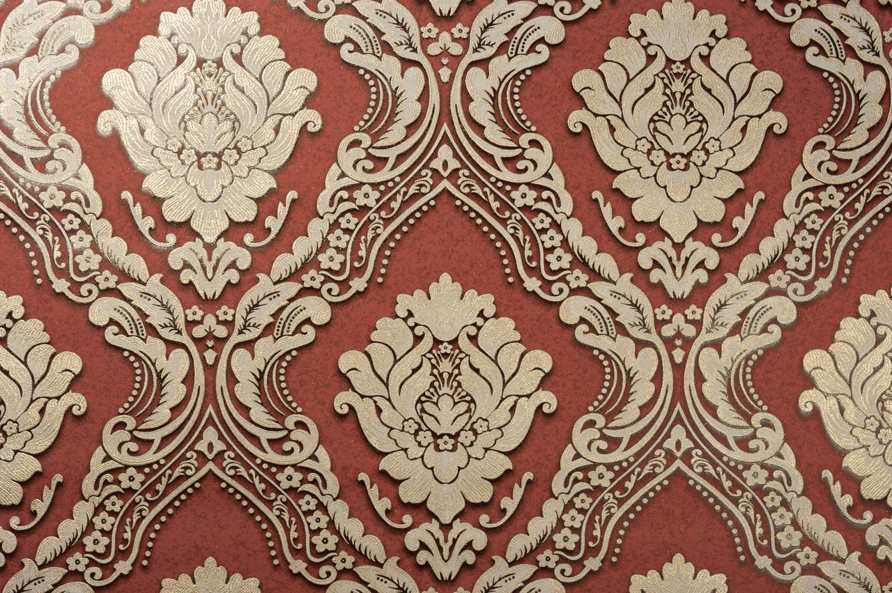 Vinyl Foam wallpaper on non-woven base Vinil CHARLOTTE DHV-1196/6 Terraco 10,05 x 1,06 m