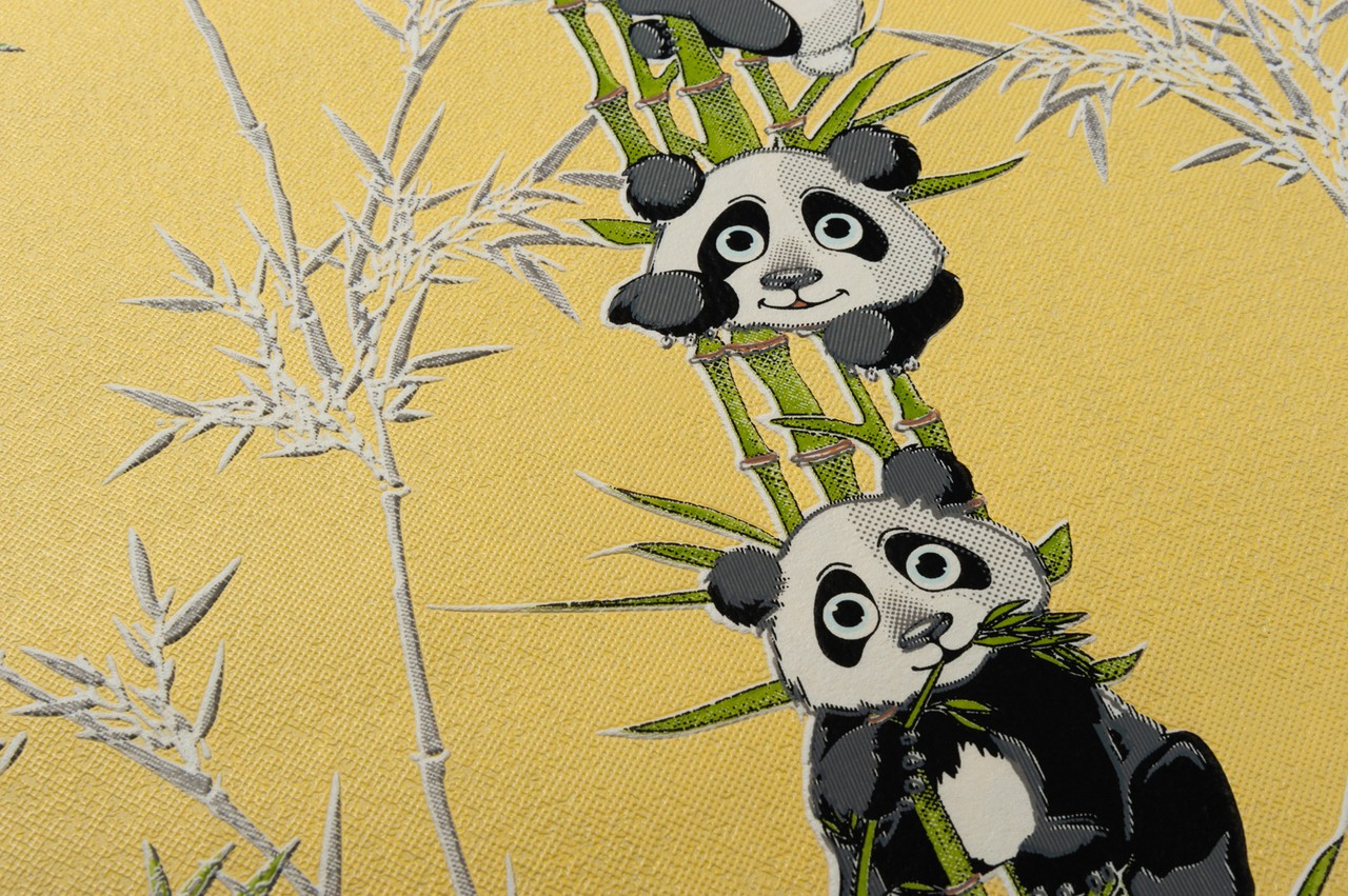 Vinyl Foam wallpaper on non-woven base Vinil Pandas DHN-1427/4  10,05 x 1,06 m