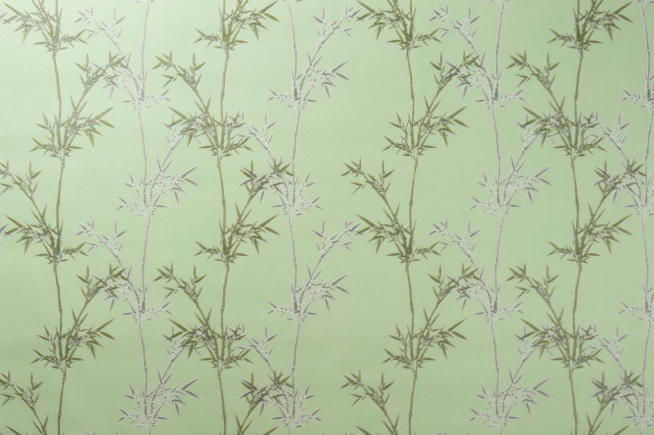 Vinyl Foam wallpaper on non-woven base Vinil Pandas DHN-1426/2 Light Green 10,05 x 1,06 m