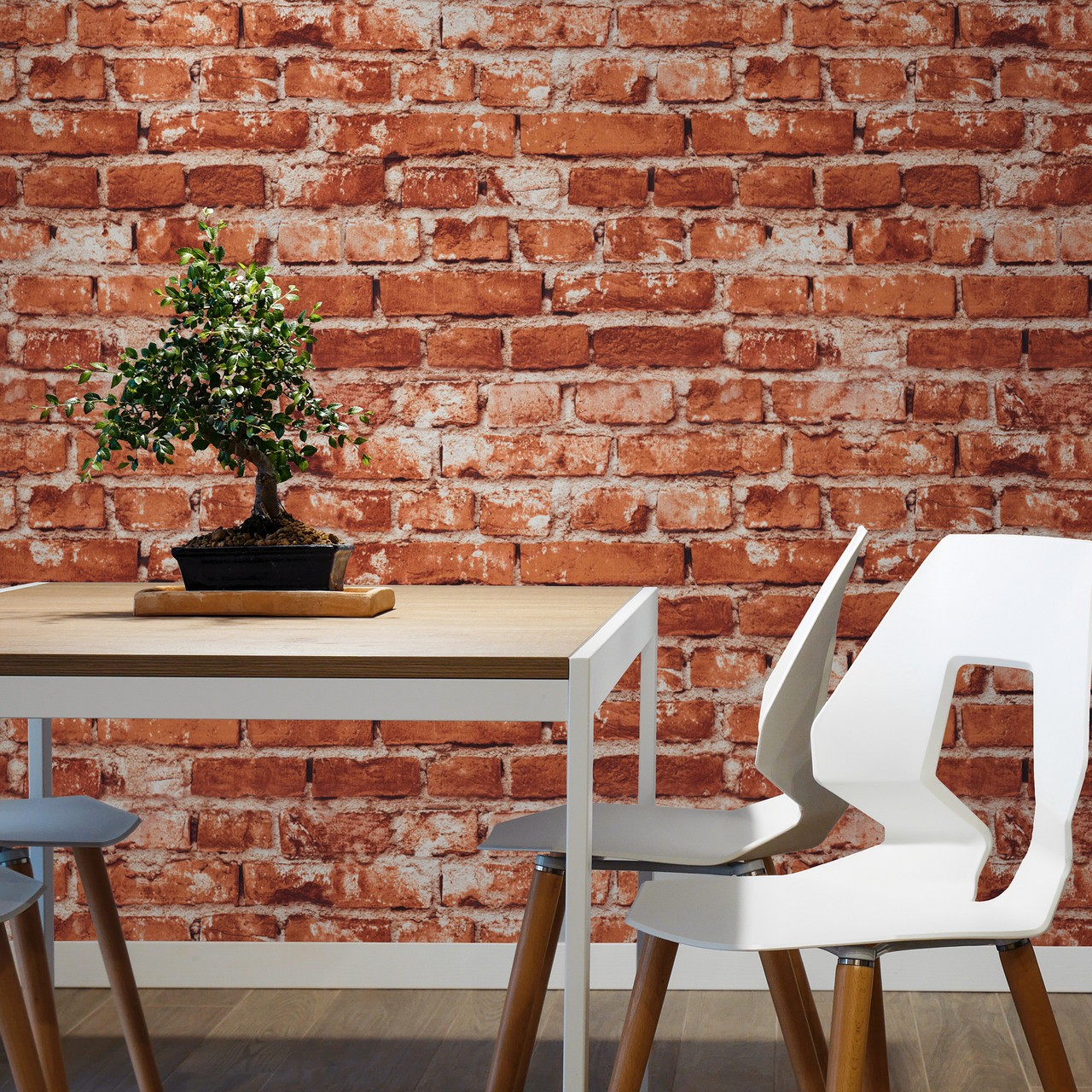 Hot Embossed wallpaper on Non-Woven Base Vinil Flat SHT 3-1538 Smoky 10,05 x 1,06 m