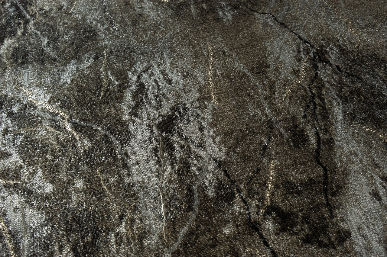 Hot Embossed wallpaper on Non-Woven Base Vinil Arona TFSH11-1279 Golden Black 10,05 x 1,06 m