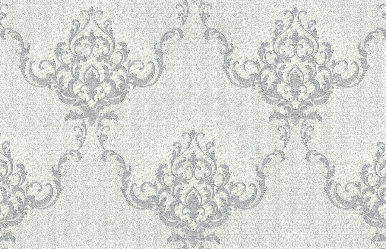 Vinyl Foam wallpaper on non-woven base Vinil Damir DHV-1486/3 Gray Blue 10,05 x 1,06 m