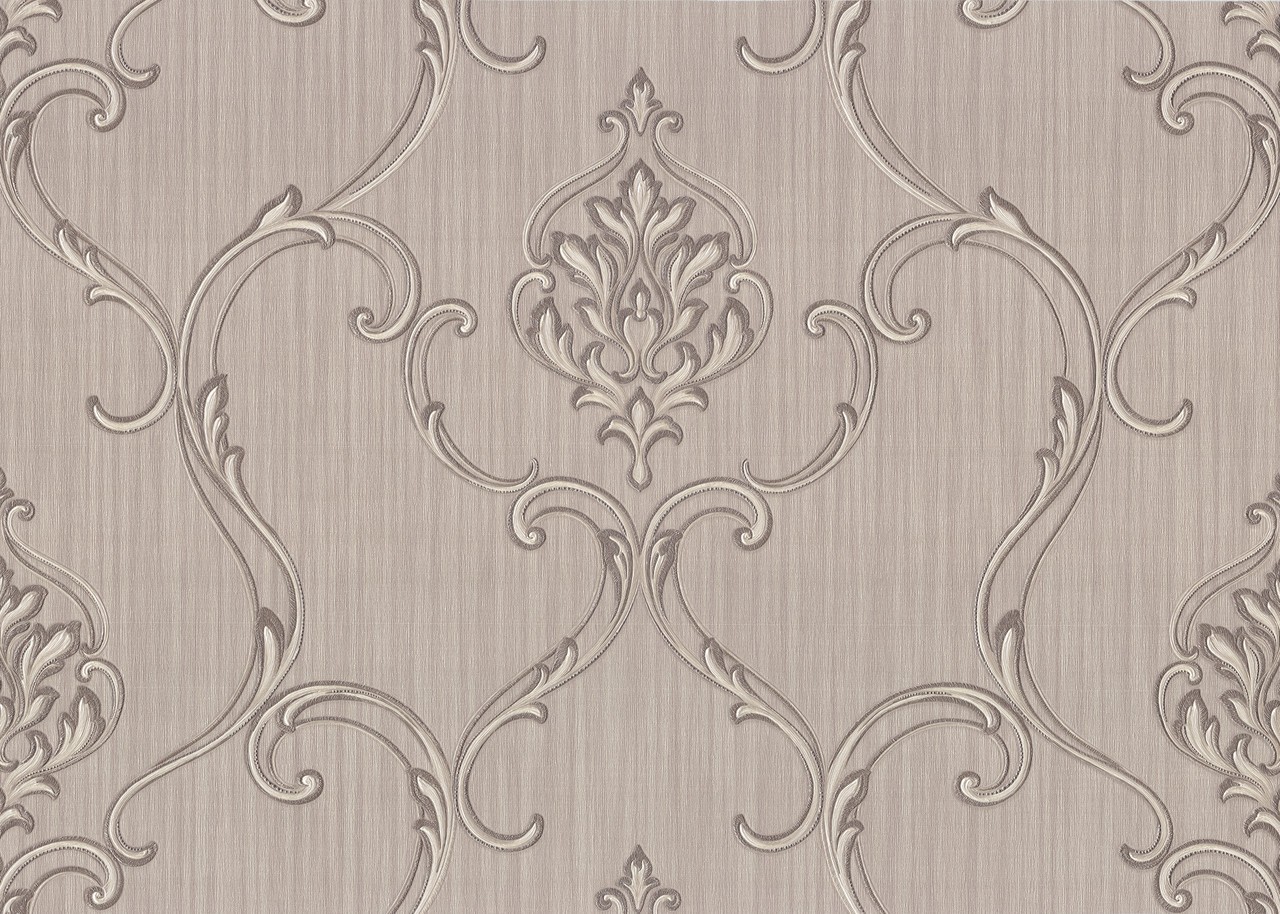 Hot Embossed wallpaper on Non-Woven Base Vinil Vensan PVIP 4-1571 Brown 10,05 x 1,06 m