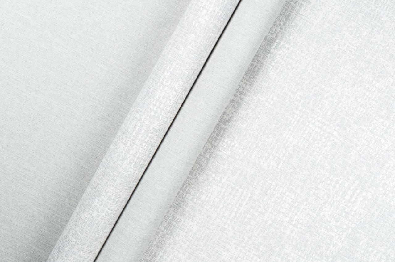 Hot Embossed wallpaper on Non-Woven Base Vinil Ostin TFSH 1-1437 Gray-White 10,05 x 1,06 m