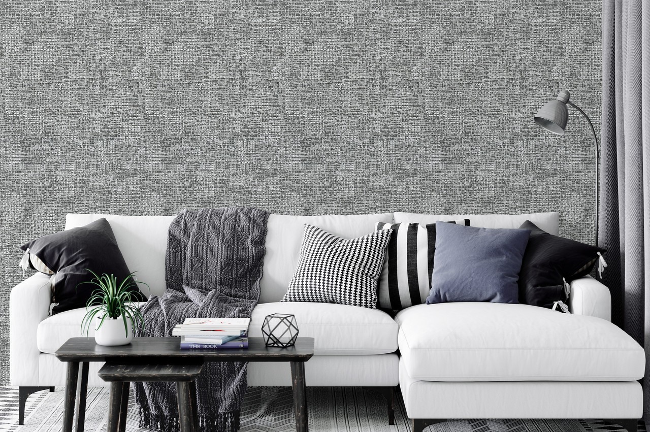 Hot Embossed wallpaper on Non-Woven Base Vinil Ostin TFSH 4-1437 Brown 10,05 x 1,06 m