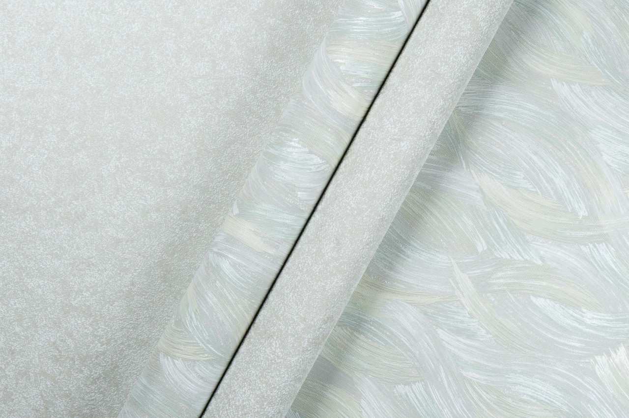 Vinyl Foam wallpaper on non-woven base Vinil Aqua DHV-1595/4 Light Green 10,05 x 1,06 m