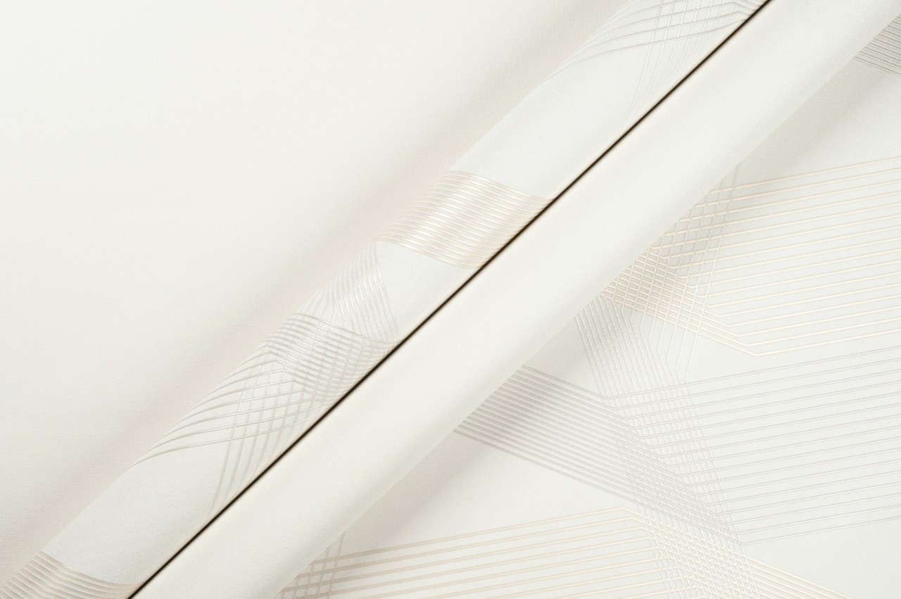 Hot Embossed wallpaper on Non-Woven Base Vinil Fringe SHT 1-1469 White 10,05 x 1,06 m