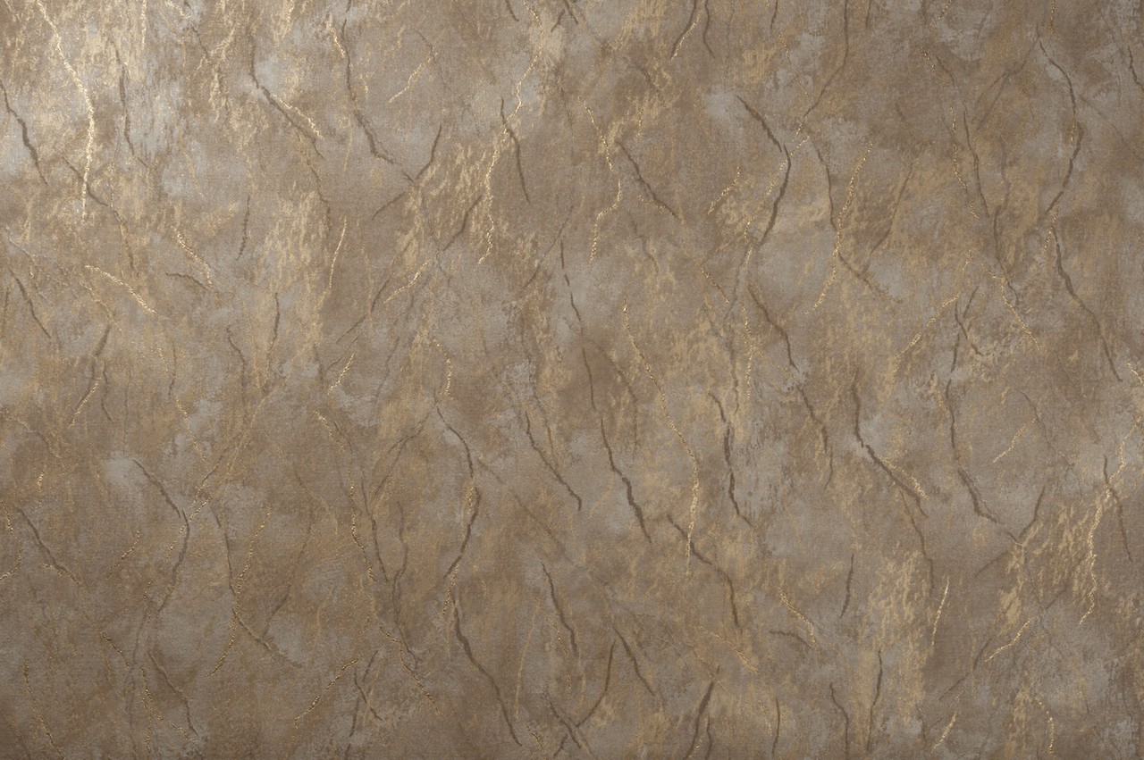 Hot Embossed wallpaper on Non-Woven Base Vinil Arona TFSH9-1279 Golden-Olive 10,05 x 1,06 m